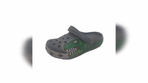 Crocss Fun Lab Dino Band Kids & Junior Sandal Anak Sandal Dinosaurus Anak