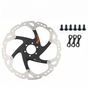 SHIMANO | Đĩa Phanh Xe Đạp RT66/RT76/RT86 Chuẩn 6 Ốc Dùng Cho MTB Kích Thước 160/180mm