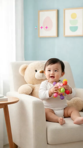 Timi Baby Hand ball to rattles teether baby toys biteable baby sensory toys