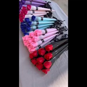 สบู่ดอกกุหลาบ วันแม่ วันวาเลนไทน์ วันครบรอบ ช่อดอกไม้นิรันดร์ งานแต่งงาน มี 6 สี ให้เลือก