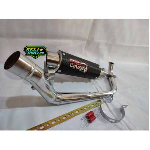 KNALPOT RACING PRO LINER KABON CR MATIC BASS ADEM BEAT ALL SERIES SCOOPY KARBU SCOOPY FI SCOOPY NEW VARIO 110 OLD VARIO 110 LED VARIO 125 OLD VARIO 125 NEW/150 VARIO 150 NEW MIO SPORTY MIO J MIO M3 SOUL GT XEON FINO SPACY SPIN GENIO X RIDE FREEGO TERMURAH