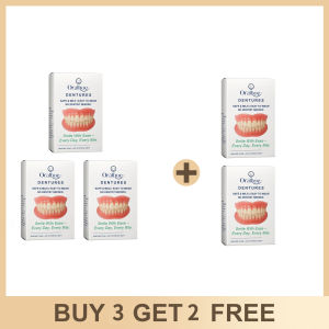 oralhoe | Oralhoe Denture Silicone Kit Orthodontic Fake Tooth Braces Whiten Teeth Comfortable Fit Mouth Cavity Soft Denture Set Easy Use