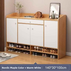 TENGYAGAO | Modern Entry Shoe Cabinet for Small Spaces