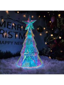 MOLORE | Lighted Multicolor Christmas Tree Decorative Set