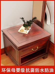 Tấm Lót Bàn Trong Suốt Bằng Nhựa PVC Chống Thấm Nước Cho Bàn Trang Trí Phòng Ngủ Tấm Lót Bàn Bằng Nhựa Mềm Bifer LJGF_9364