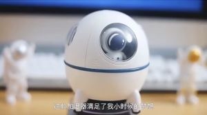 Máy Phun Sương Tạo Ẩm Không Khí Hình Phi Hành Gia Máy Xông Tinh Dầu Mini Tích Hợp Đèn Ngủ Led Nhiều Màu Sắc