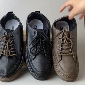 Sepatu Kulit Import LS112363: Sepatu Casual & Sneakers Pria Model Terkini