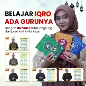 Buku Iqro Milenial QR Code NON LATIN Cara Cepat Belajar Membaca