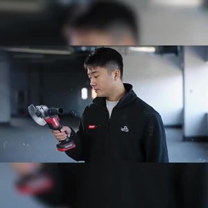 Devon | DEVON 2908 Máy Mài Góc Không Dây Không Chổi Than 100mm 20V Pin Li 8500 Vòng/phút Dụng Cụ Điện Đa Chức Năng Để Cắt Đánh Bóng Mài