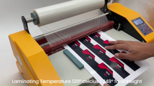 FMP QUAFF Roll Calling Card Film 25 Micron Hot Lamination Process 8.5 Inches  & 12 Inches