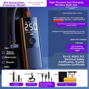 HELLOLEIBOO | Portable Car Electric Air Compressor