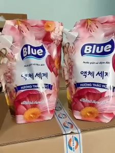 Nước Giặt Xả Blue Hương Hoa Thảo Mộc Chính Hãng Hàn Quốc Dạng Túi 2kg