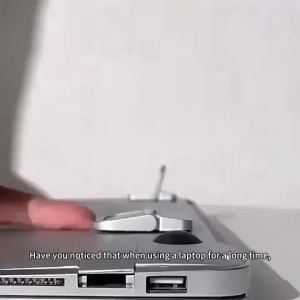 Adjustable Foldable Laptop Stand Mini Legs Ultra-thin Portable Support For Lenovo Notebook Cooling Holder Feet Invisible Bracket