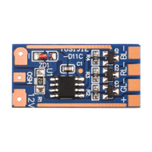 Aideepen | DC 5-12V RGB Module Multiple Modes Button Switching Phantom Light High Current Drive Circuit Board 2A Flashing Light Module