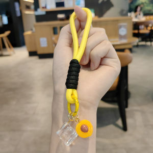 Creative and Refined Fruit Keychain Pendant Schoolbag Pendant Personality Bag Car Chain Ring Ring Cute Female Key Chain