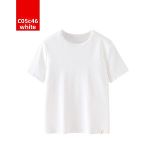 Miiow | American Style Womens Short Sleeve T-Shirt Pure Cotton Fabric Loose Versatile Base Shirt Summer New Arrival Body Tee Top