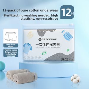 GRACE | Mens Sterilized Travel Disposable Underwear