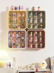 [SG Stock] Wall-Mounted Display Stand | Transparent Case for Blind Box Storage and Dust-Proof Protection | Wall Display box