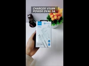 VIVAN POWER OVAL 3A Charger Batok Casan 18W Quick Charge 3.0 Original