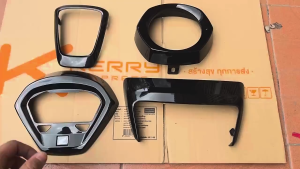 ชิ้นงาน【พร้อมส่ง】ศูนย์ Giorno 125 สีดำเงา【ดำดุ】เข้มๆเปลือกศูนย์ Honda 100% เงาสุดๆแล็คเกอร์ 2k อย่างดีงานพรีเมี่ยมสุดๆ