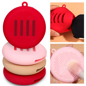 Portable Silicone Beauty Egg Storage Case Storage Box Dustproof Breathable Powder Puff Container Storage Bag New Beauty Tools