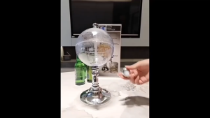 【Local Shipping】Vogvigo Globe Beer Tower Dispenser Spherical Beverage Dispenser Drink Tower for Bar Home Party (1.5L)