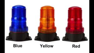 Đèn LED Nhấp Nháy Cảnh Báo Ô Tô Đèn Flash An Toàn Đèn Hiệu Cho Xe Nâng Xe Tải Xe Buýt Trường Học Máy Kéo Xe Đa Năng 12V 24V Đèn Tín Hiệu
