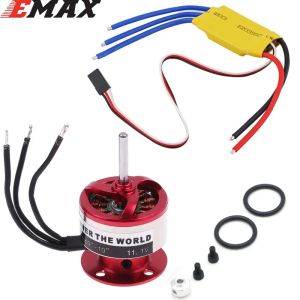 EMAX CF2822 1200KV มอเตอร์ Outrunner + XXD 30A ESC สำหรับเครื่องบิน Rc