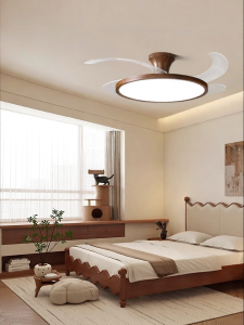 DGY | Retro Ultra-Thin Fan Light For Bedroom Dining Room