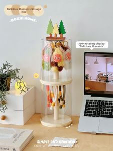 BOZHI | Rotating Acrylic Showcase Box