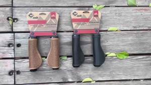 ODI | ODI Leather Bike Grips Ergonomic Mountain Folding Bicycle Handlebar Cover Comfortable Shock Absorbing MTB Handle Bar Cuff Grips