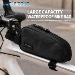 CYCLE ZONE | Bicycle Top Tube Bag Portable Bike Saddle Bags Pouch Rainproof Waterproof MTB Bike Handlebar Front Bag Road Cycling Accessories