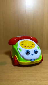 Mainan Anak Mobil Telefon 6630 Polisi Police Tarik Pull Back Telepon Bunyi Jalan Koleksi