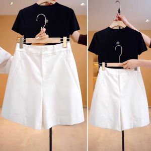 กางเกงขายาวเอวสูงทรงเอ ทรงหลวม ทรงลำลอง สำหรับผู้หญิง กางเกงขายาวทรงเอบาง ฤดูร้อน 2025 ใหม่ กางเกงขายาวทรงเอ ทรงลำลอง