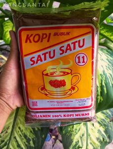 Kopi hitam 100% asli bubuk satu satu kemasan 250 gram