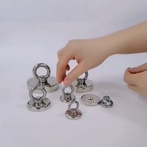 Nam châm vĩnh cửu cực mạnh cỡ nhỏ D16 D20 D25 D32 D36 D42 D48mm tùy chọn (1-2 cái)