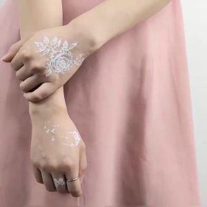 Stiker Tato Temporer Gold & Silver 21 x 15 cm