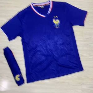 Bộ quần áo đá banh trẻ em Đội tuyển Pháp màu xanh logo thêu đủ mẫu thun lạnh cao cấp mới nhất A21