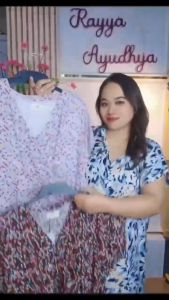 Bundling Produk Simply Dress dan Kimi Dress by mima.id Home Wear Rayon Premium Hamil Busui Friendly