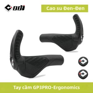 ODI | Tay Nắm Xe Đạp Gấp ODI MTB Giảm Xóc Kiểu Dáng Ergon GP3 Chống Trơn Trượt Thoải Mái Đầu Tay Lái Bằng Hợp Kim Nhôm + Cao Su