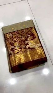 (PRE ORDER) NEW LAUNCHING SOUTH DESIGNER CAUSAL WEAR SOFT COTTON SILK SAREE /AURA SAREE/ PEACOCK DESIGN/ DINNER SAREE (ETA:-10 DAYS)