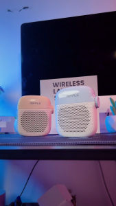 Ripple Wireless Clip On Voice Amplifier Speaker Pinggang Mini Speaker Megaphone Portable Dengan Microphone Clip On Wireless Mic Untuk Guru Tour Guide Dosen