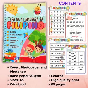 Tara na at Magbasa sa Filipino Pagsasanay sa Pagbasa Marungko  ABAKADA Reading Material