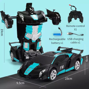 Mobil Remote Control Berubah Robot: Mainan Mobil Transformasi