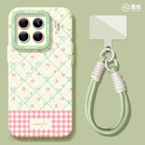 Silicone Phone Case for Xiaomi 17 pro 13 Ultra 12 pro Max 14 Youth Edition Full Cover Anti-Fall Matte Finish Womens Style Floral Spring Soft Shell