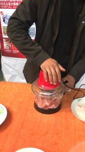 Meat grinder Electric cook home mincer 5 liter handle cup meat mincer