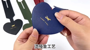 Anti-lost leather tag for luggage Travel Luggage Anti-Lost Label Tag Baggage Suitcase