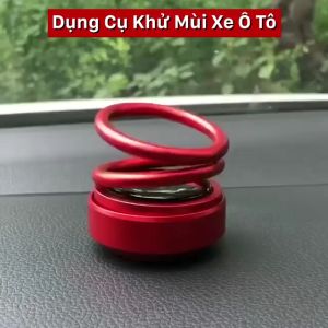 Vòng xoay Xe Hơi Sử Dụng Năng Lượng Mặt TrờiKhử mùi ô tô vô cực sáp thơm khử mùi cho ô tô