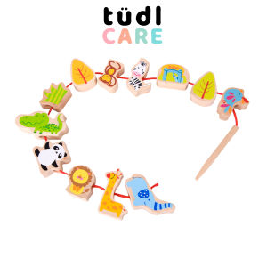 Classic World Animal Zoo Lacing Beads