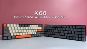 ZIYOULANG Gaming Keyboard Mechanical RGB LED Wireless Bluetooth 2.4G: Pengiriman Cepat COD & Harga Murah